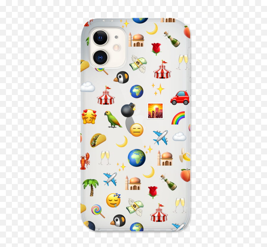 Case Transparente Emoji De Viagem De Hellen Ramalho Colab55 - Smiley,Emoji Cases