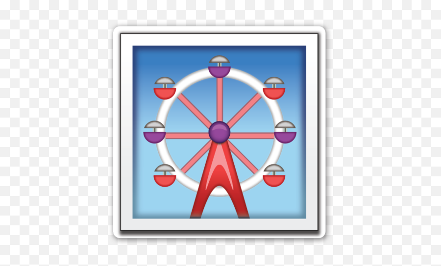 Ferris Wheel - London Eye Emoji,Wheel Emoji