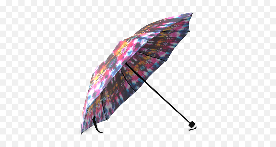 Us 2999 Interestprint Stylish Tie Dye Foldable Umbrella - Tartan Emoji,Tie Dye Emoji