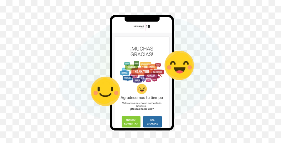 Emotiocx Mejora Tus Experiencias De Clientes - Smiley Emoji,Emoticono Gracias