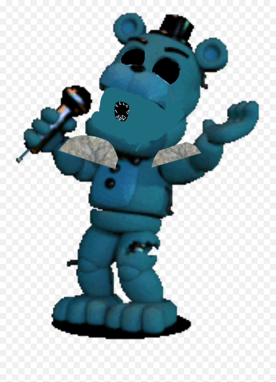 Sticker By Chill And Electro God Lmao - Fnaf World Fixed Freddy Emoji,Yeti Emoji