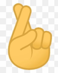 Crossed Fingers Joypixels Gif - Dedos Cruzados Emoji
