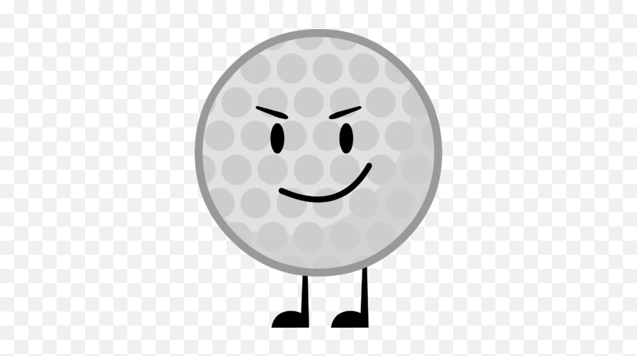 Golf Ball - Golf Ball From Bfdi Emoji,Fite Me Emoticon