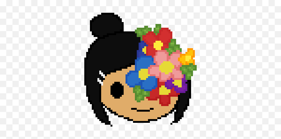 231lionpoweru0027s Gallery - Pixilart Dot Emoji,Flower Girl Emoticon