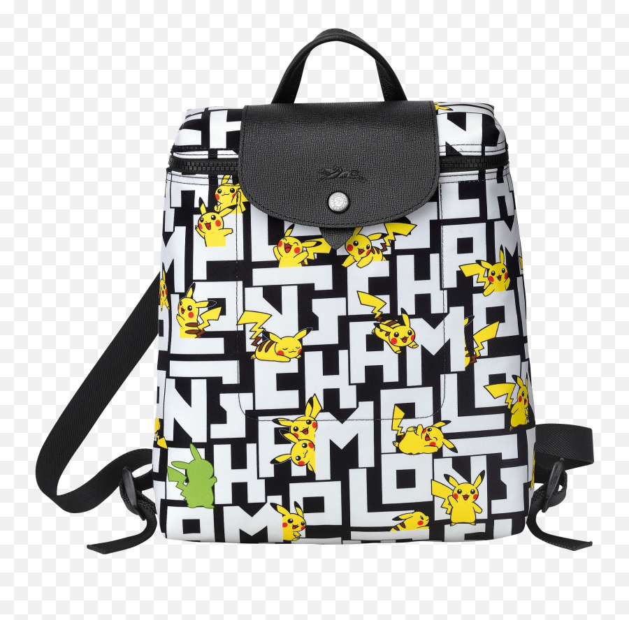 Longchamp X Pokémon - Le Pliage Longchamp Pokemon Bag Emoji,Pikachu Emoticons