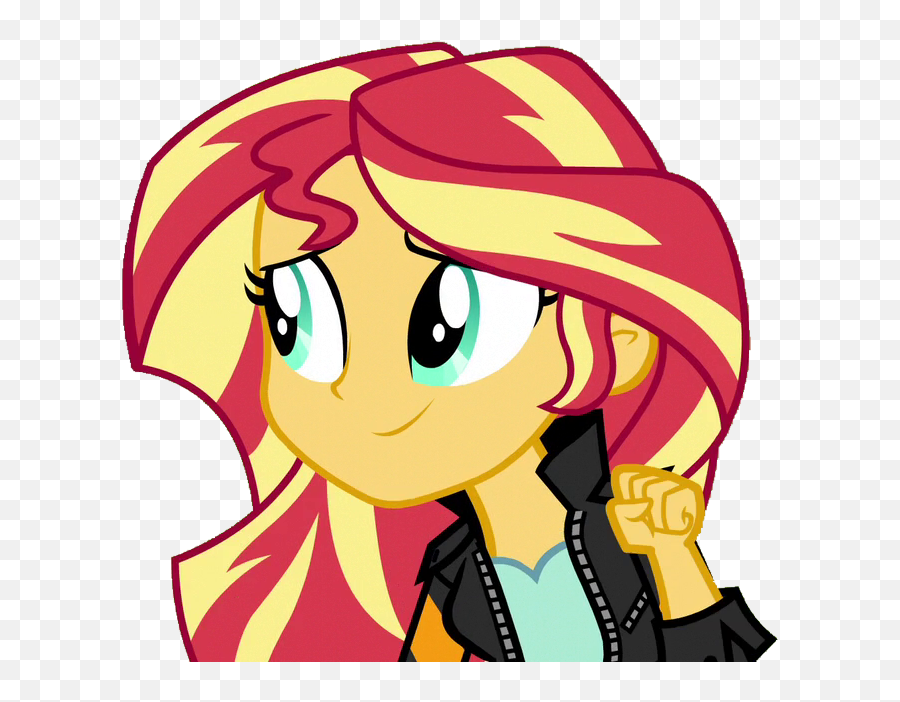 Fist Clipart Png - Fella Clothes Cute Equestria Girls Cute Mlp Eg Sunset Shimmer Emoji,Emoji Girls Clothes