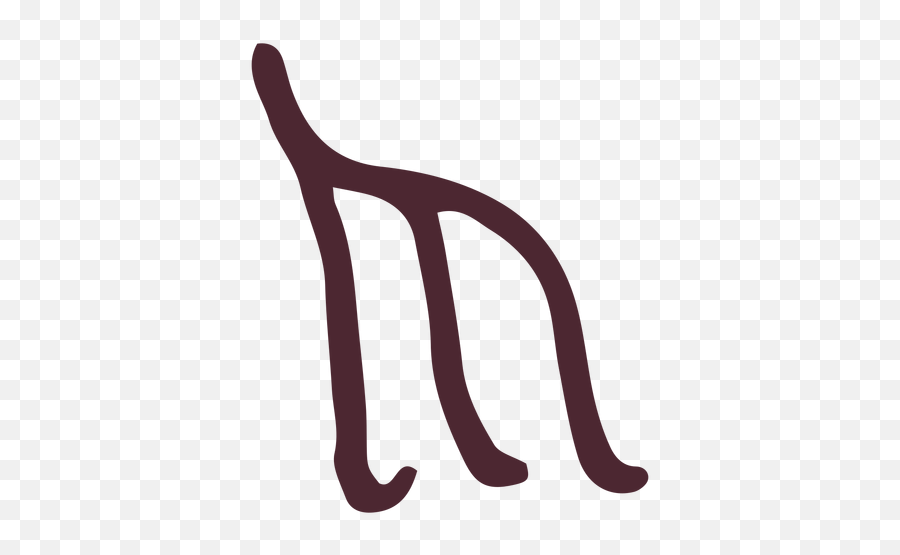 Egyptian Hair Hieroglyphics Symbol - Transparent Png U0026 Svg Hieroglyphics For Hair Emoji,Swirl Wave Triangle Emoji