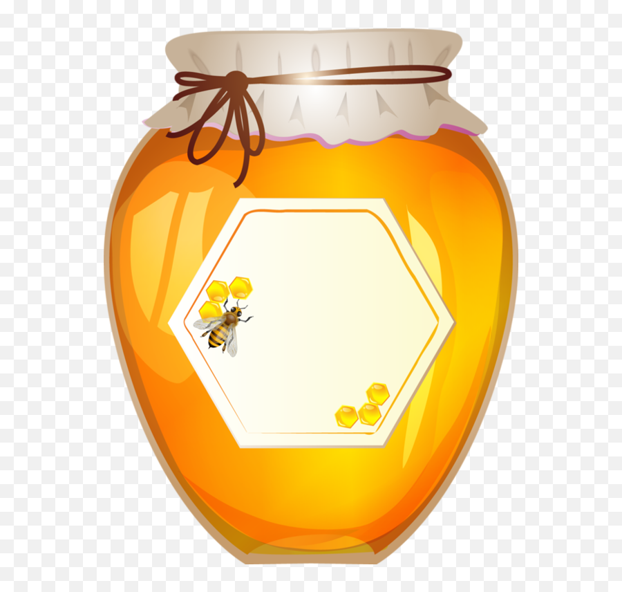 Honey Jar - Clipart Honey Emoji,Honey Emoji