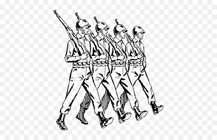 Soldiers Marching - Soldiers Marching Clipart Emoji,Flags Of The World Emoji