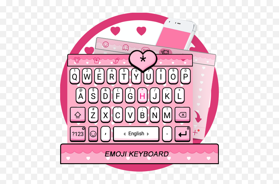 Pink Year Keyboard 3 - Clip Art Emoji,Kd Emoji