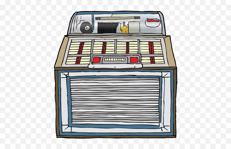 Jukebox Vector Illustration Emoji,Vinyl Record Emoji