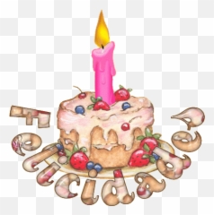 Birthday Candles - Pastel Emoji,Cake Emoticon
