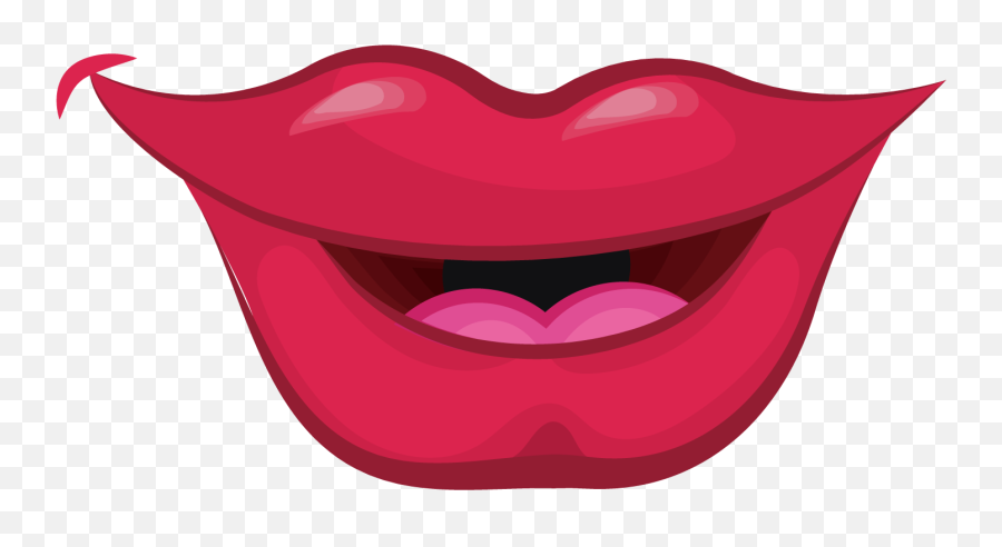 Lip Smile - Lips Emoji,Lips Emoticon
