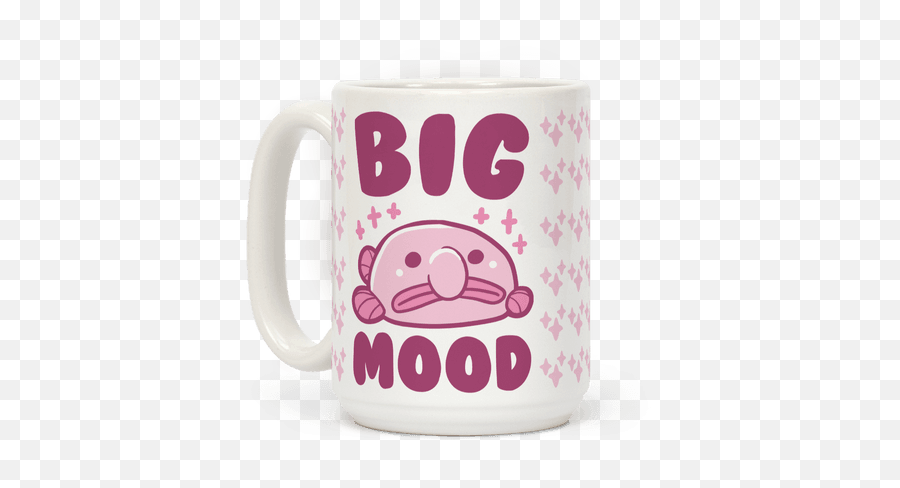 Meme Mugs Coffee Mugs - Blob Fish Emoji,Blobfish Emoji