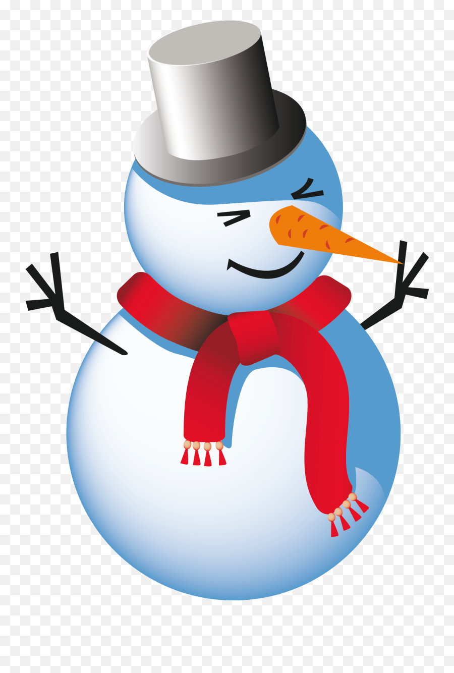 Free Spring Snowman Cliparts Download - Snowman With Transparent Background Emoji,Snowman Emoticons