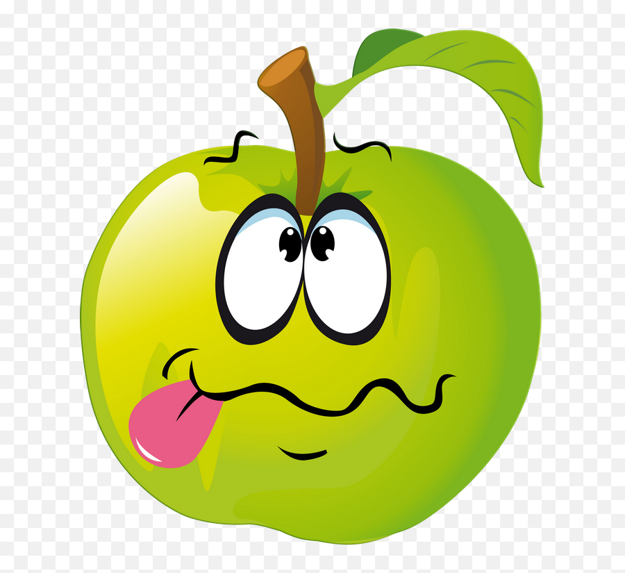 Smiley Emoticon - Fruit Png Transparent Background Vec Emoji,Emoticon Pensativo