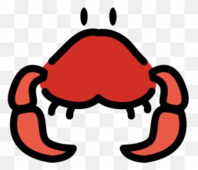Openmoji - Rock Crab Emoji,Crab Emoji