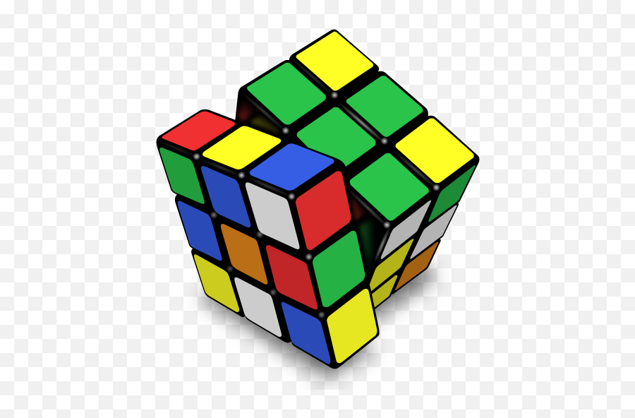 Rubiks Cube V3 - Cube Transparent Background Emoji,Emoji Super Mario