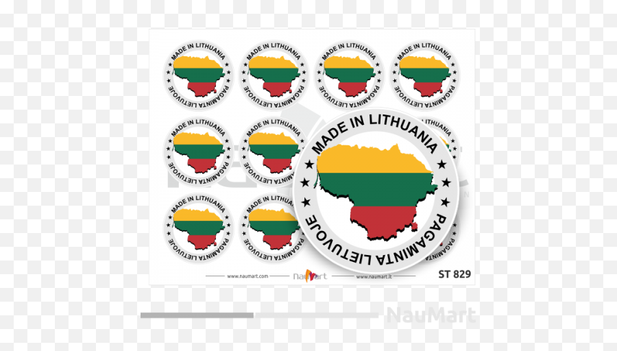 Made In Lithuania - Circle Emoji,Merry Christmas Emoji Copy And Paste