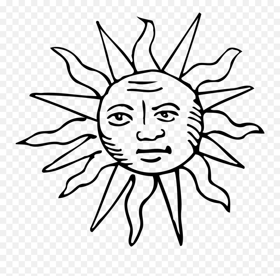 Blazing Face Shining Star Sun - Sun Heraldry Emoji,Emoji With Star Eyes