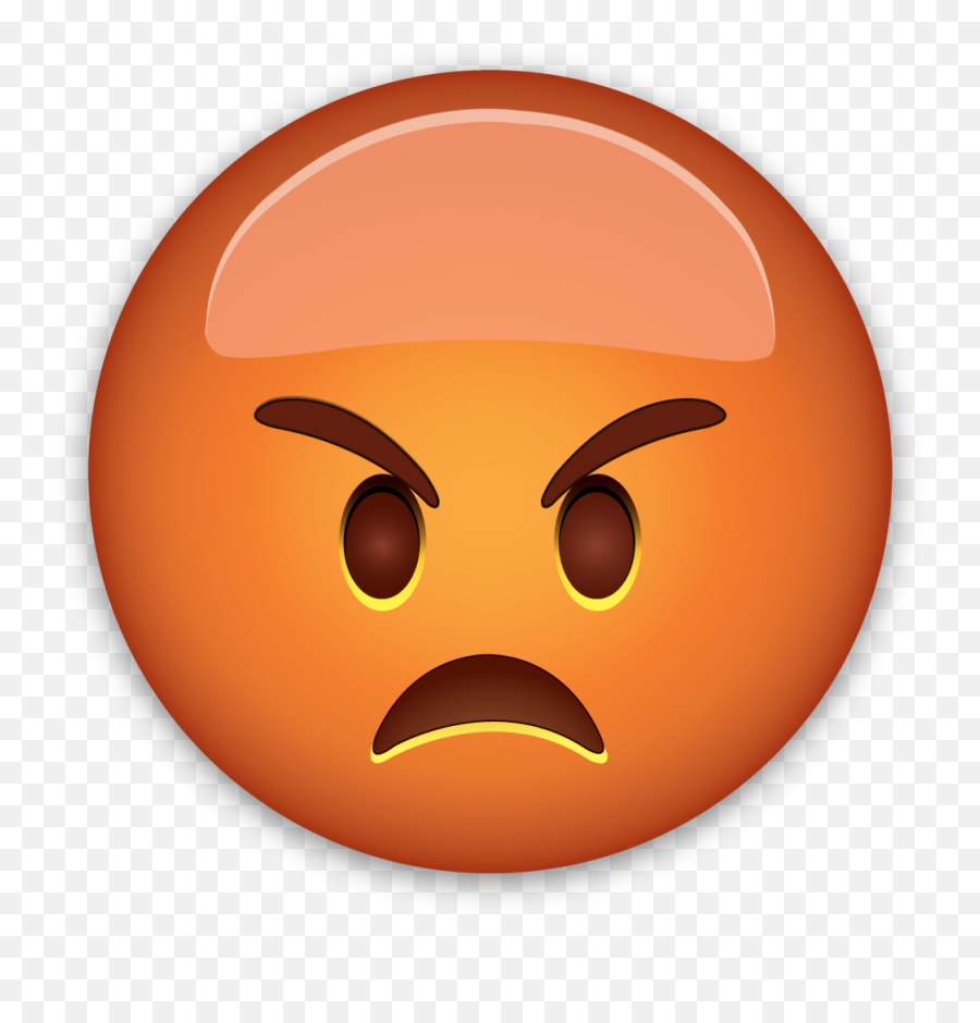 Download Hd Evil Face Emoji - Emoji Angry Sticker,Evil Face Emoji