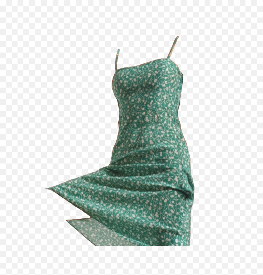 Green Dress Transparent Png Clipart - Green Clothes Png Emoji,Pencil Dress Emoji