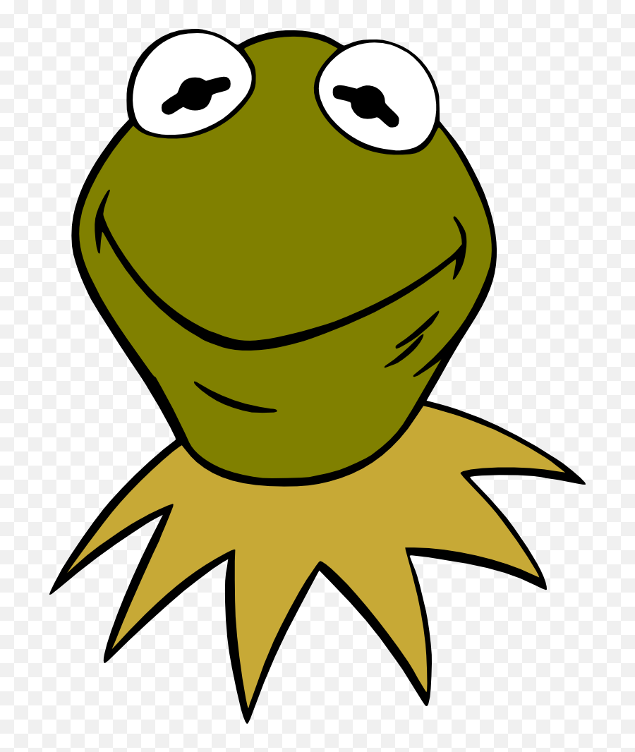 The Muppets Svgs - Kermit The Frog Clipart Emoji,Kermit Emoticon