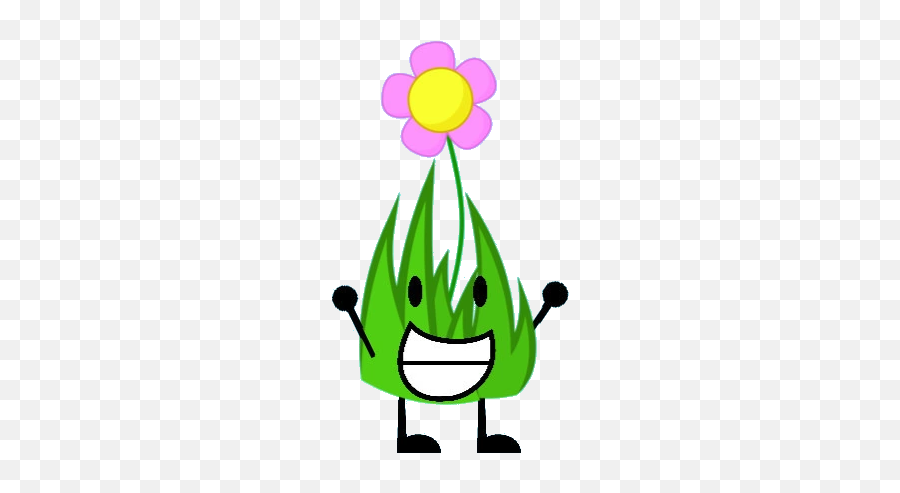 Flower Grassy - Flower Grassy Bfdi Emoji,Flower Emoticon