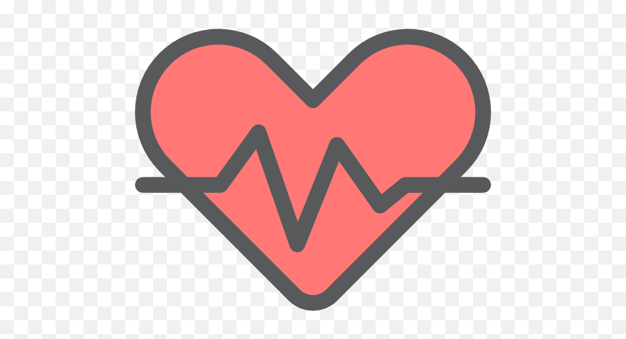 Heart Medical Pulse Heart Rate Electrocardiogram - Heart Rate Clipart Png Emoji,Heart Pulse Emoji