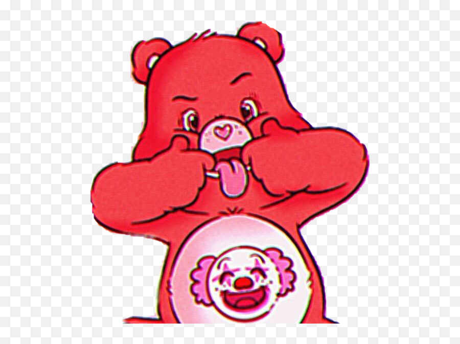 Care Carebear Carebears Bear - Aesthetic Goth Emoji,Care Bear Emoji