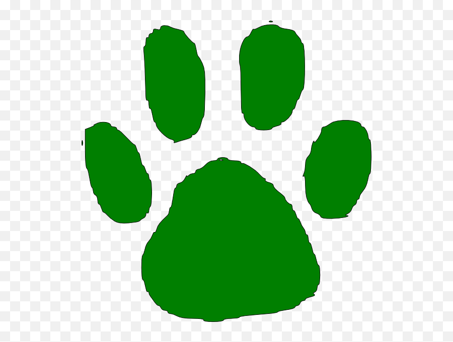 Download Green Paw Print Png Transparent Png - Uokplrs Animal Footprints Emoji,Tiger Bear Paw Prints Emoji
