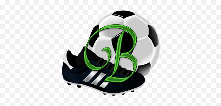 Alfabeto Chuteira E Bola De Futebol Png Football Boot And - Chuteira Png Emoji,Soccer Ball Emoji