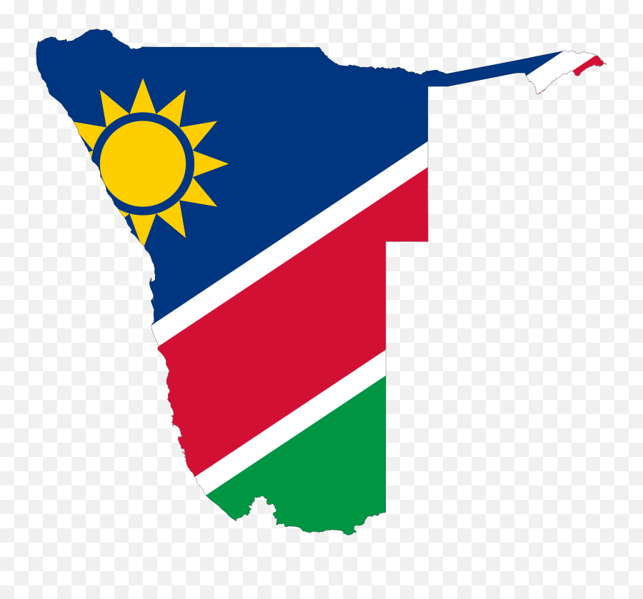 Flag Of Namibia - Namibia Flag Map Emoji,Iceland Flag Emoji