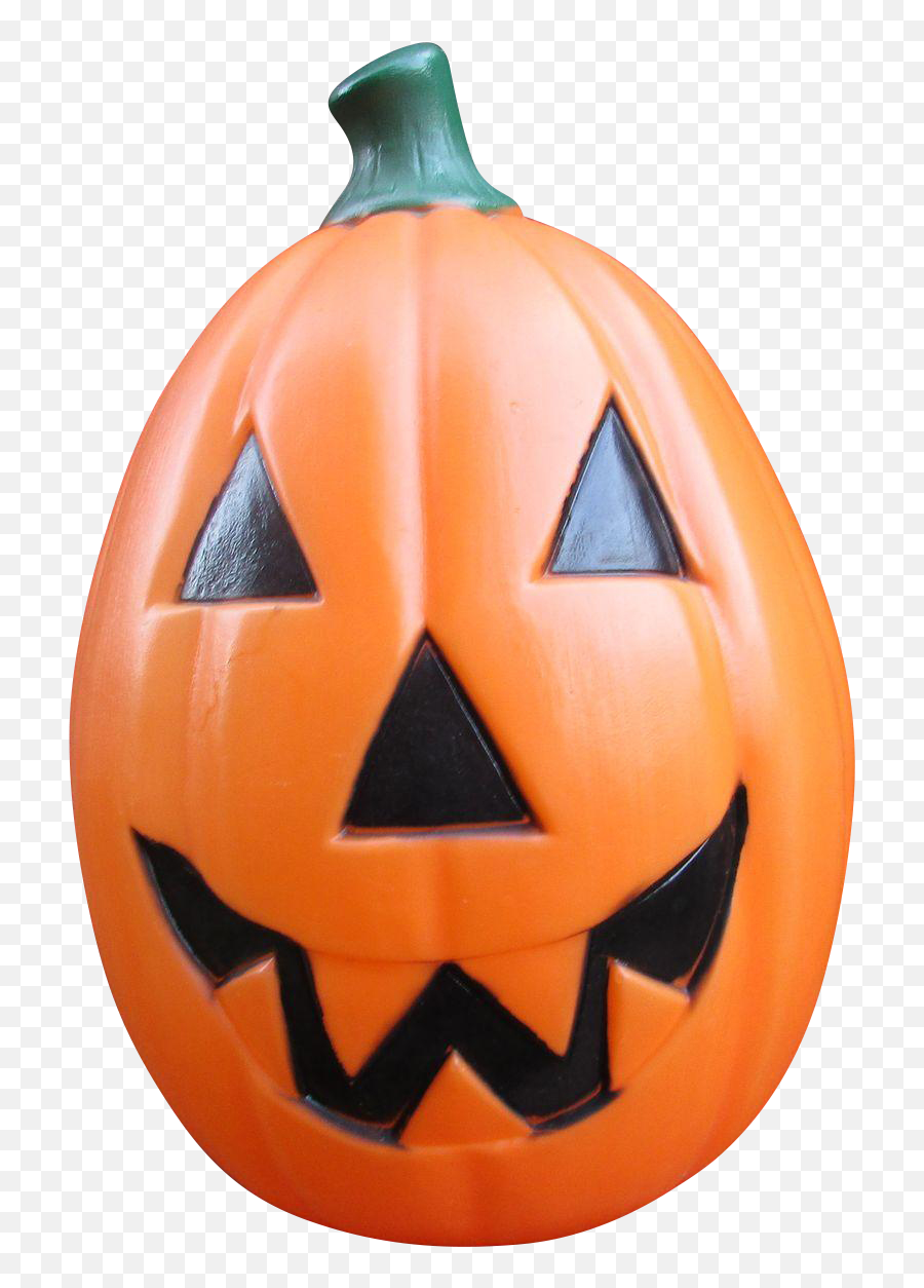 Large Blow Mold Jack O Lantern Lighted - Halloween Emoji,Jack O'lantern Emoji