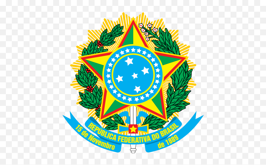Coat Of Arms Of Brazil - Brazil Coat Of Arms Emoji,Fourth Of July Emoji
