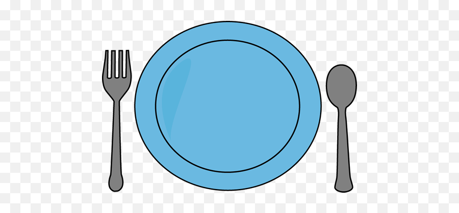 Dinner Plate Clip Art Free Clipart - Plate Clipart Emoji,Dinner Emoji