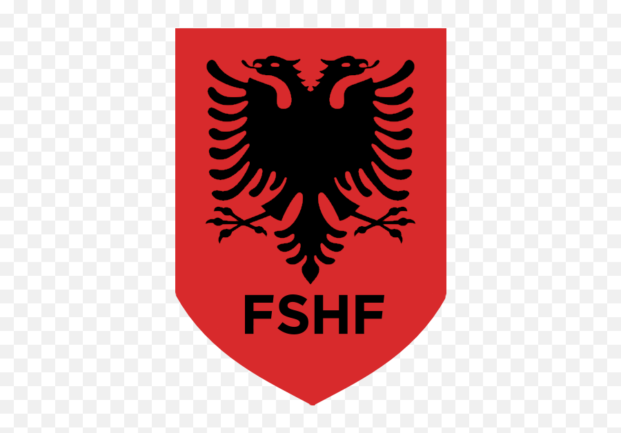 National Football Team Logo Crest - Albanian Flag Emoji,Football Team Emojis