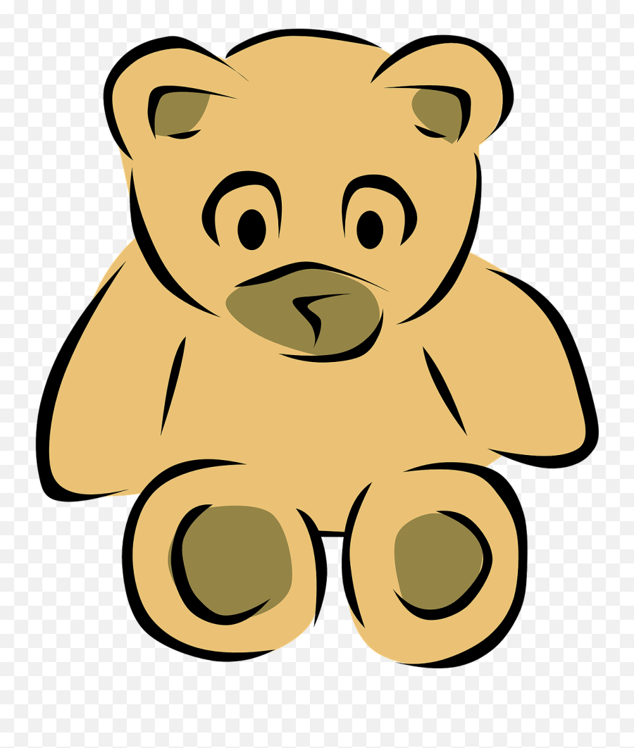 Teddy Bear Fluffy Toy Doll - Non Living Things Clipart Emoji,Gummy Bear Emoji
