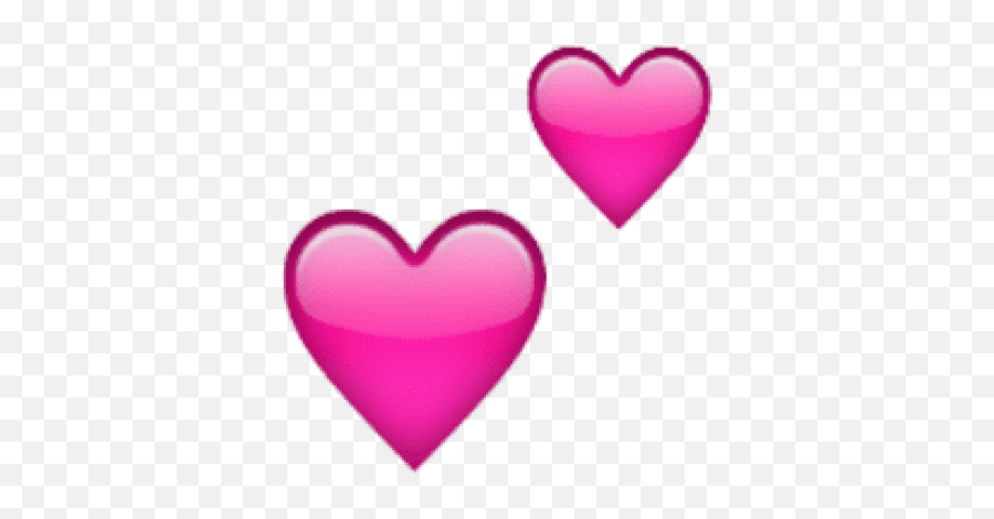 Download Free Png Ios Emoji Two Hearts - Heart Emoji Transparent Background,Ios Emoji Png