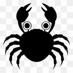 Emojione Bw 1f980 - Tropic Of Cancer Passes Through Which States Emoji,Crab Emoji