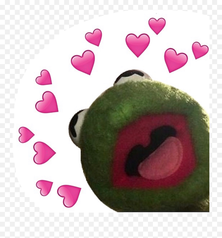 Interesting Meme Kermit Love Freetoedit - Kermit Stickers Emoji,Kermit Emoji Meme