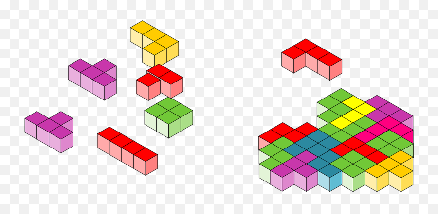 Tetris Blocks Puzzle Game 3d - Puzzle Tetris Png Emoji,Emoji Super Mario