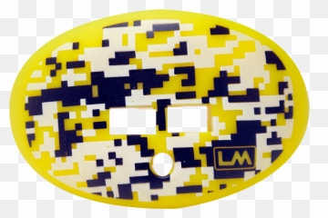 Lip Protector Football Mouth Guard - Circle Emoji