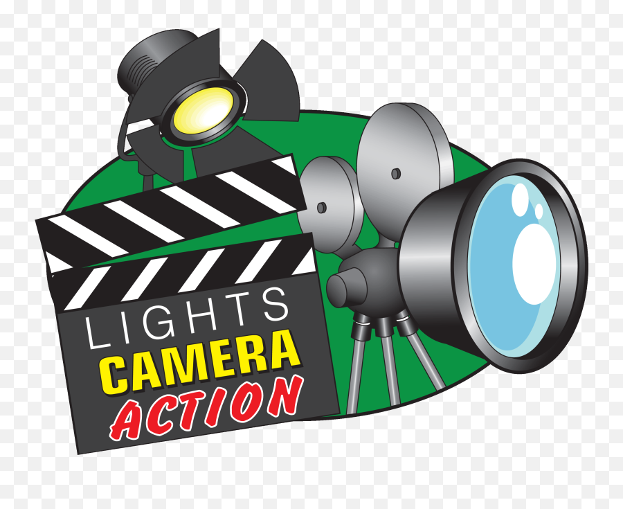 Lights Camera Action Clip Art - Lights Camera Action Clipart Emoji,Emoji Light Camera Action