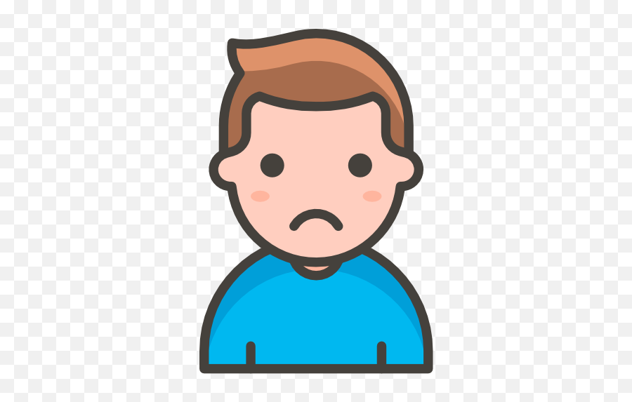 Sad - Male Office Worker Icon Emoji,Nose Arrow Arrow Arrow Emoji