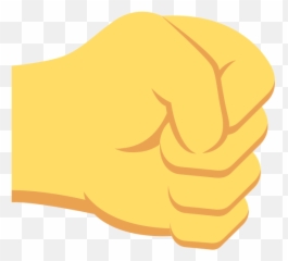 Emojione 1f91c - Left Facing Fist