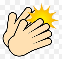 Clapping Hands Png Clipart - Emoji