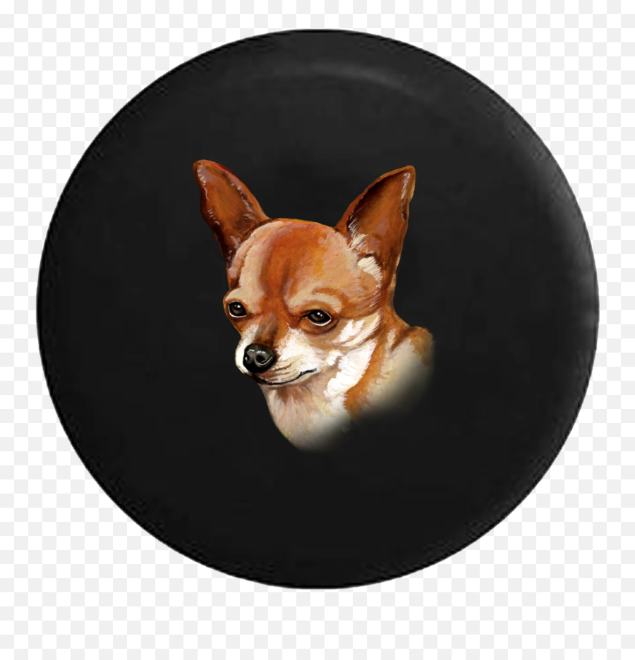 Standard Animal Tire Covers - Chihuahua Emoji,Chihuahua Emoji