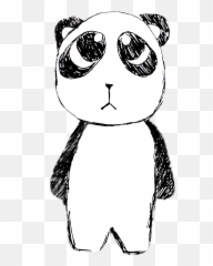ftepandas sad sadpanda drawing sketch doodle - Illustration Emoji
