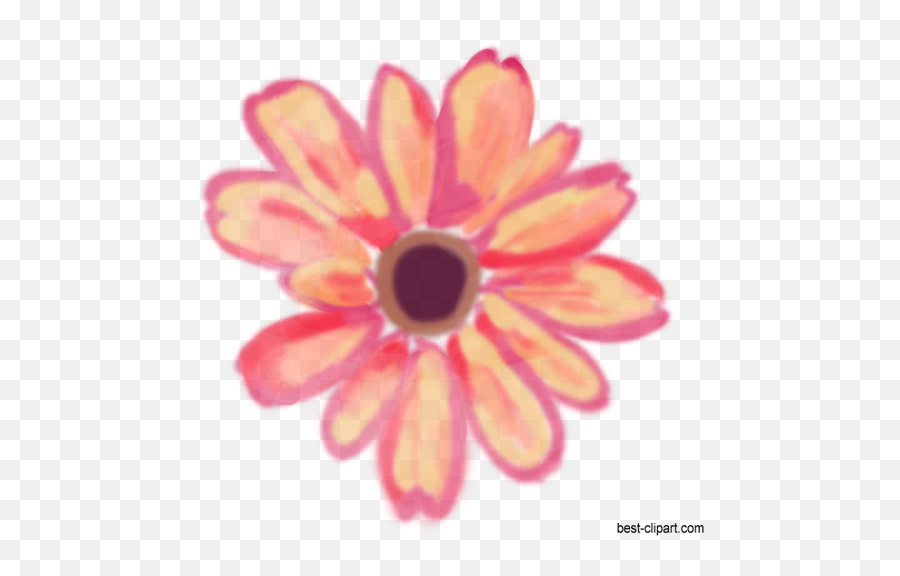 Free Watercolor Flowers Branches And Leaves Clip Art - Susan Emoji,Black Flower Emoji